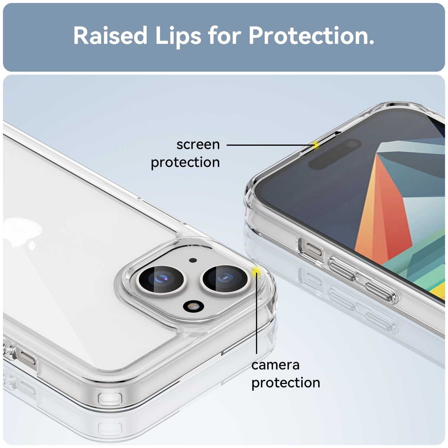 Iphone 15 Soft Gel Case [Clear]