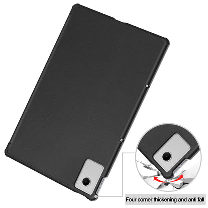 Lenovo Tab Plus 12.1 2025 Tri-fold Pu Case [Black]