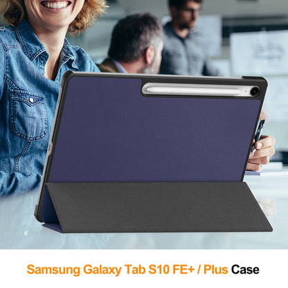 Tab S10Fe Plus Tri-Fold Pu Case [Navy]