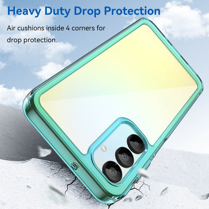 Galaxy A16 5G Soft Gel Bumper Case [Clear Blue]