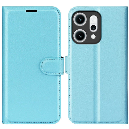 Oppo Reno 14 Pro 5g Pu Wallet Case [Lightblue]