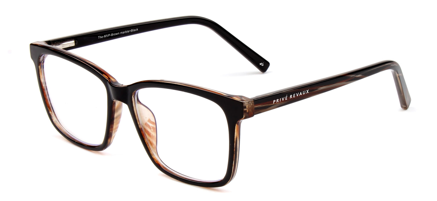 Prive Revaux The MVP Blue Light Glasses [Brown]