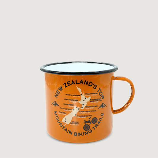 Moana Road Enamel Mug [ Mountain Biking - 655b]
