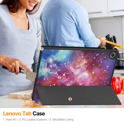 Tab 10.1" 2025 Tb311 Designer Tri-Fold Case [Galaxy]