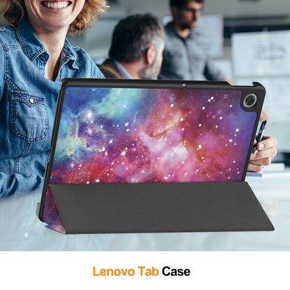 Tab 10.1" 2025 Tb311 Designer Tri-Fold Case [Galaxy]