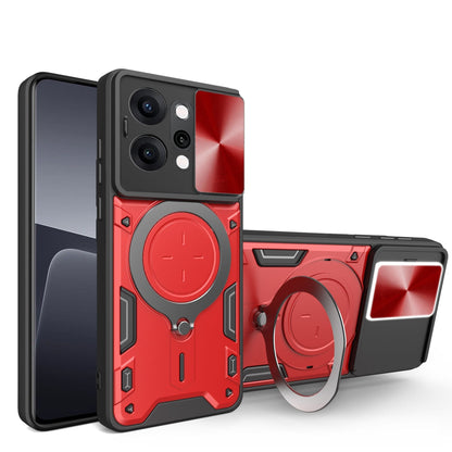 Oppo Reno 14 Pro 5g Ring Kickstand Case [Red]