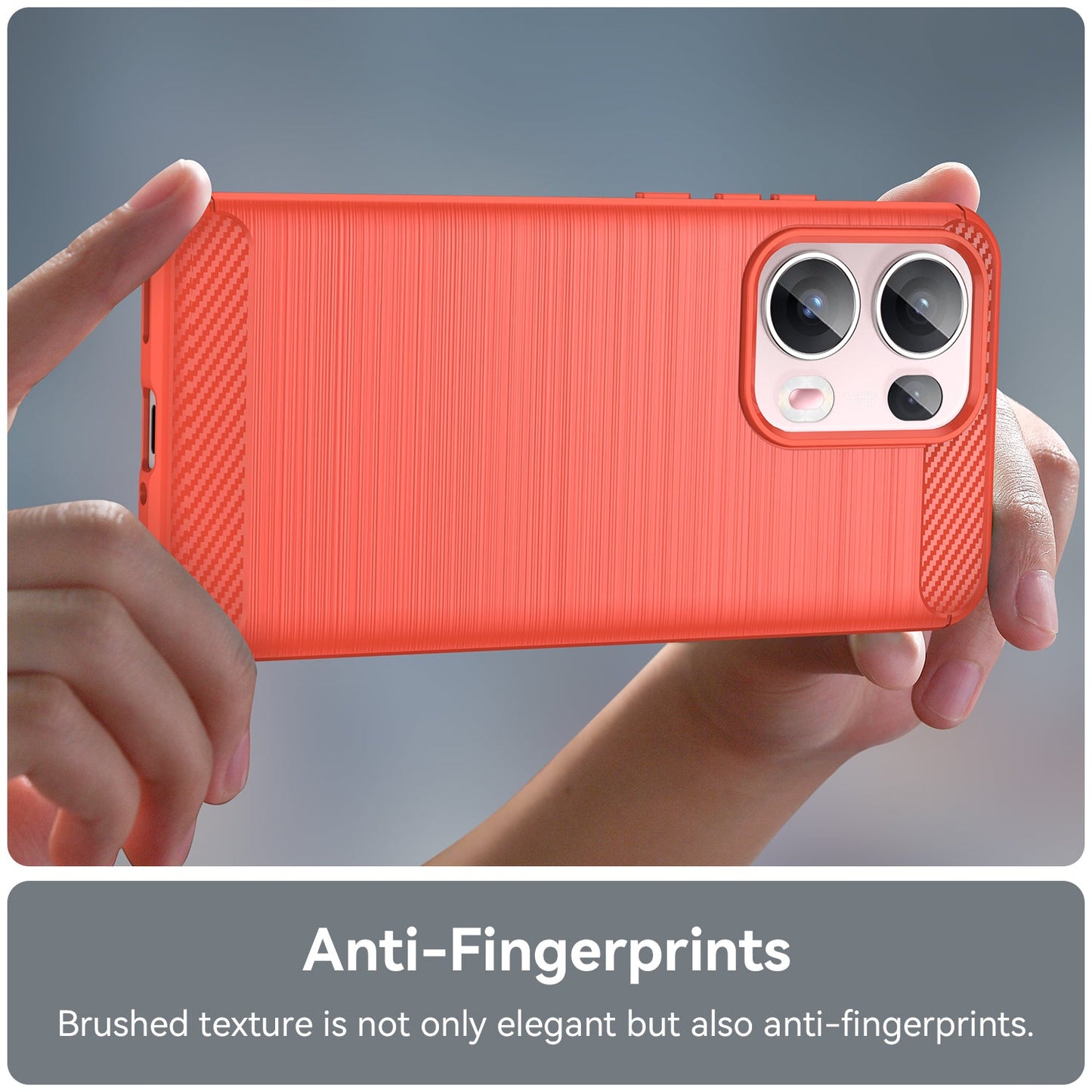 Oppo Reno 13 Pro 5G Carbon Fibre Case [Red]