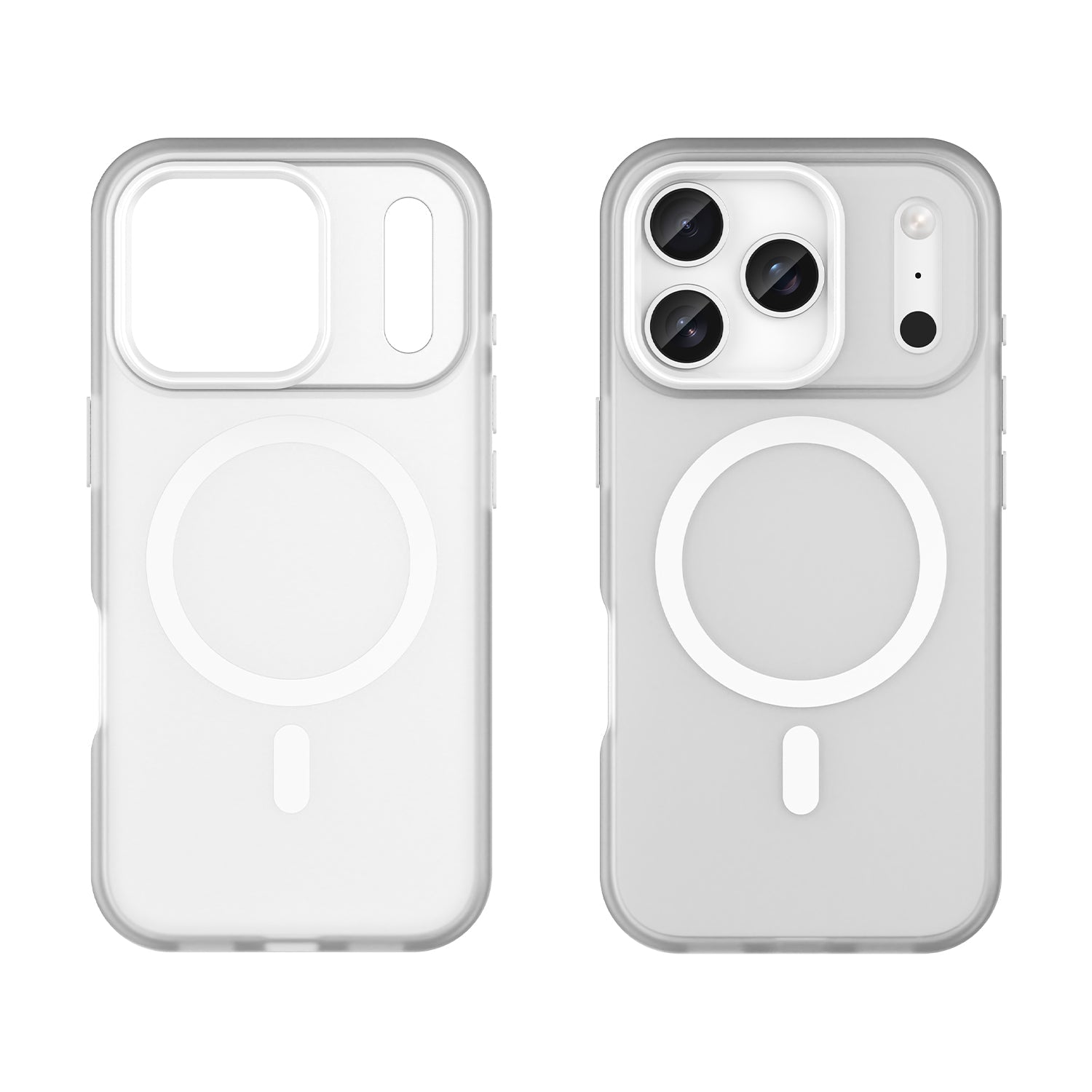 Iphone 17 Pro Magsafe Soft Matte Case [White]