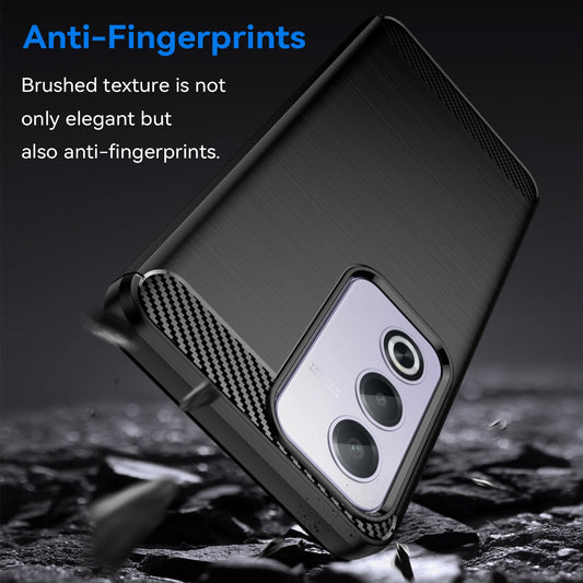 Oppo A80 5G Carbon Fibre Case [Black]