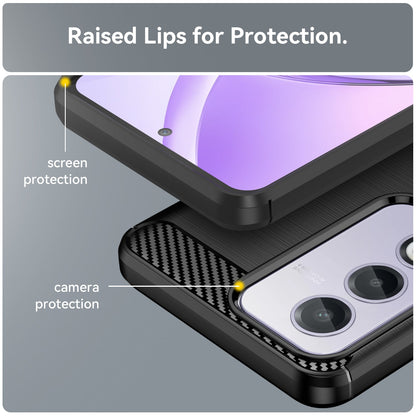 Oppo A80 5G Carbon Fibre Case [Black]
