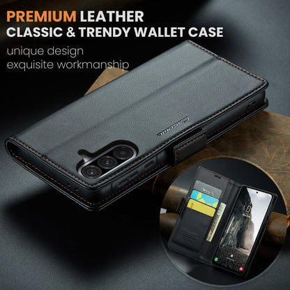 Galaxy A56 5G Pu Wallet Case [Black]