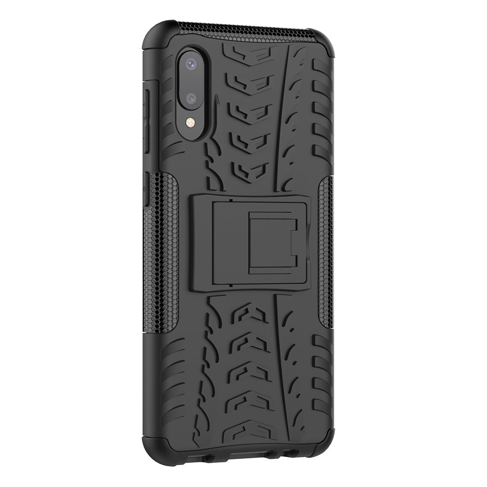 Galaxy A02 Heavy Duty Case [Black]