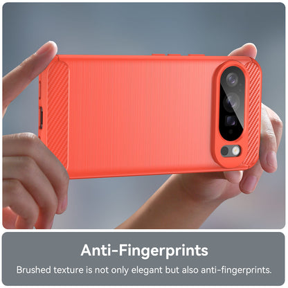 Google Pixel 10 Pro Xl Carbon Fibre Case [Red]