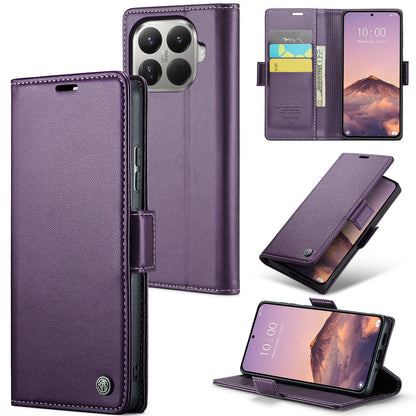 Xiaomi 15t Pro Pu Wallet Case [Purple]