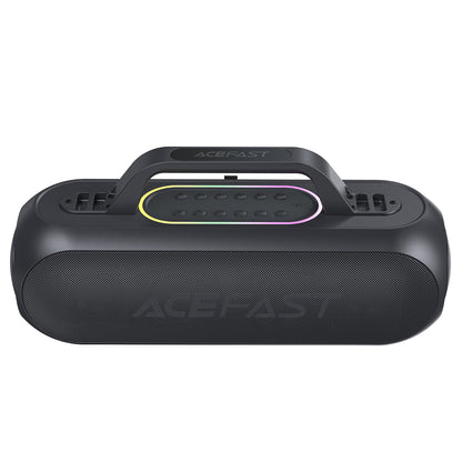 Acefast 200W High Power Bluetooth Speaker w/ Karaoke System, 2 x Wireless Microphone, RGB Ring Light (K1)
