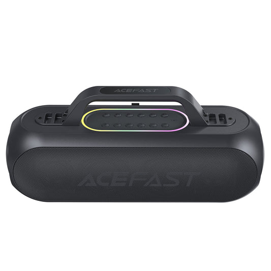 Acefast 200W High Power Bluetooth Speaker w/ Karaoke System, 2 x Wireless Microphone, RGB Ring Light (K1)