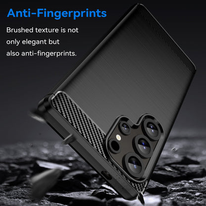 Galaxy S25 Ultra Carbon Fibre Case [Black]