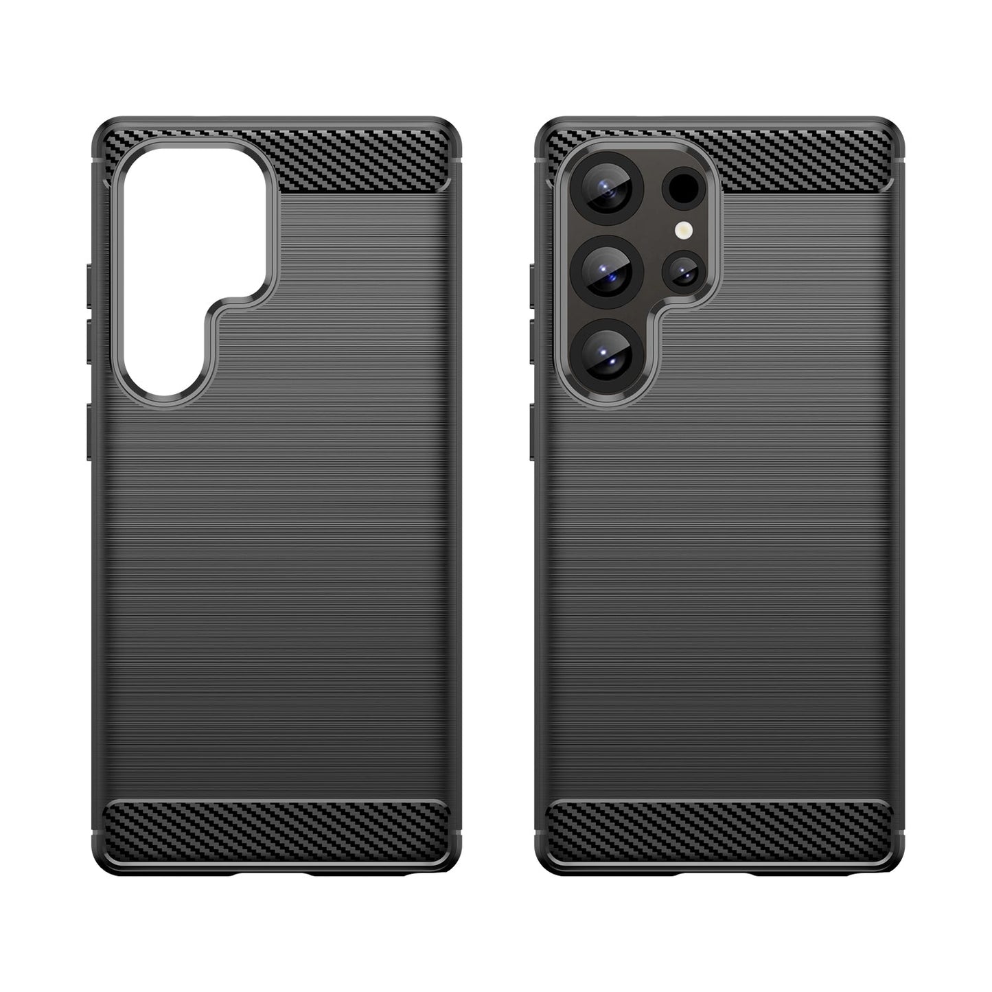 Galaxy S25 Ultra Carbon Fibre Case [Black]