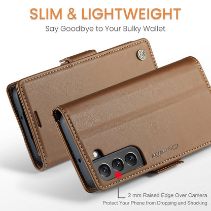 Samsung Galaxy S22 Pu Wallet Case [Brown]