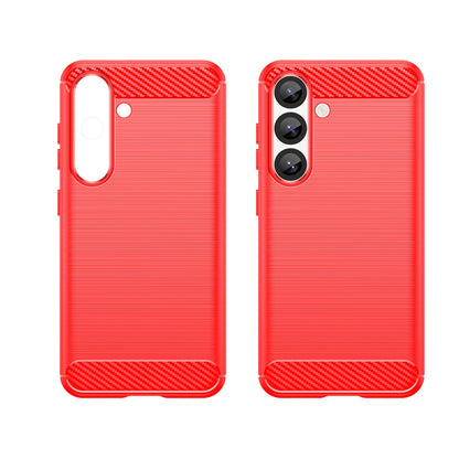 Galaxy S25 Carbon Fibre Case [Red]