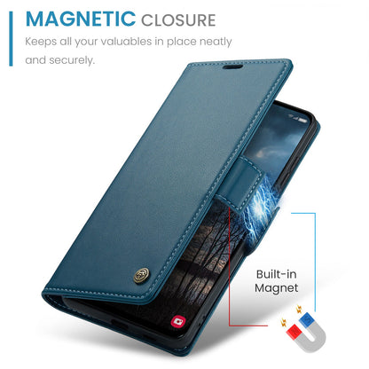 Galaxy S25 Edge Pu Wallet Case [Navy]