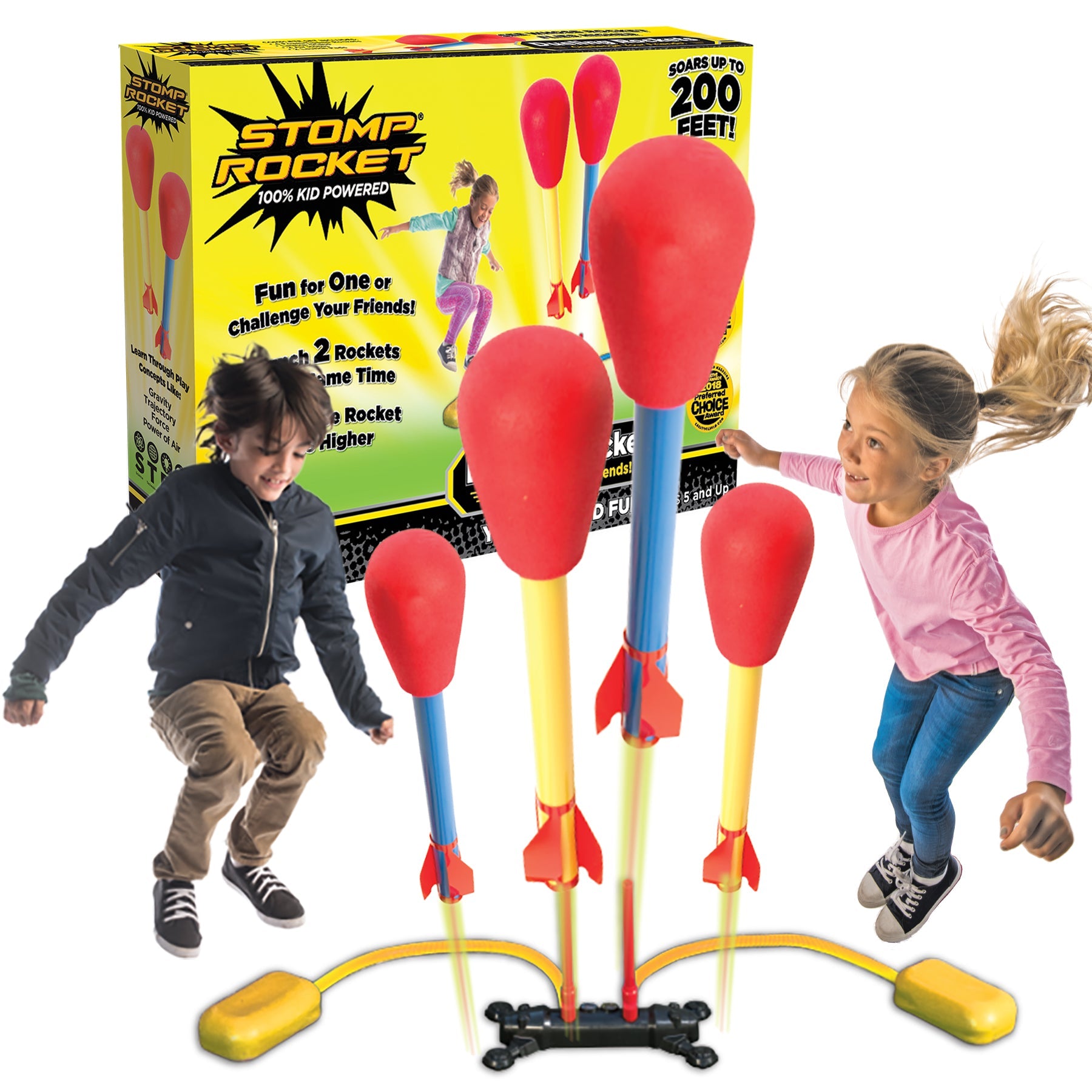 Stomp Rocket Dueling 4 Kit