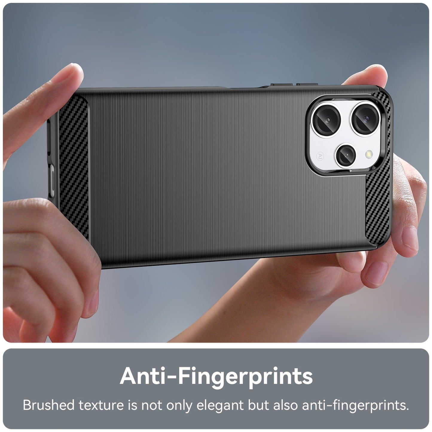 Xiaomi Redmi 12 5G Carbon Fibre Case [Black]