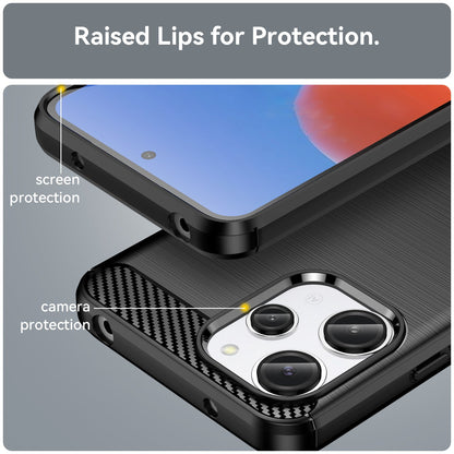 Xiaomi Redmi 12 5G Carbon Fibre Case [Black]