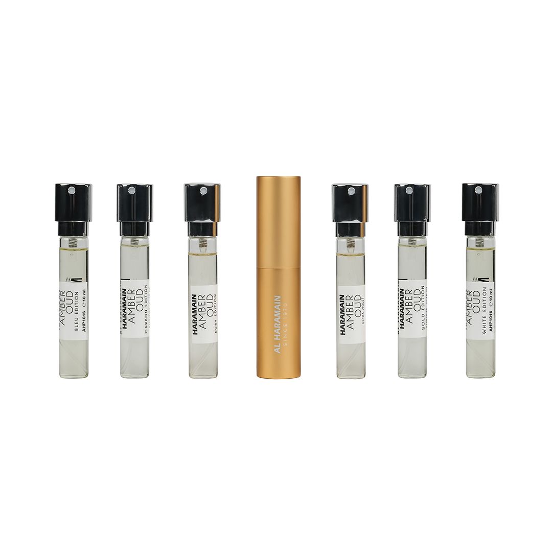 Al Haramain Discovery Collection Amber Oud (U) 6Pc Set(6X10ml )(With Atomizer)