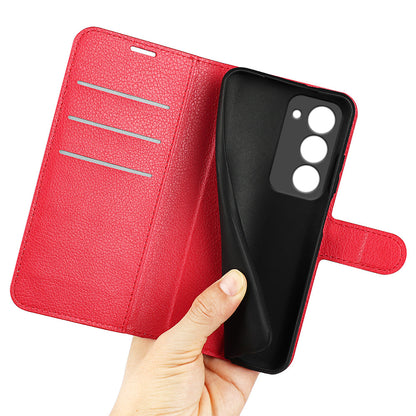 Oppo A5 4g / 5g Pu Wallet Case [Red]