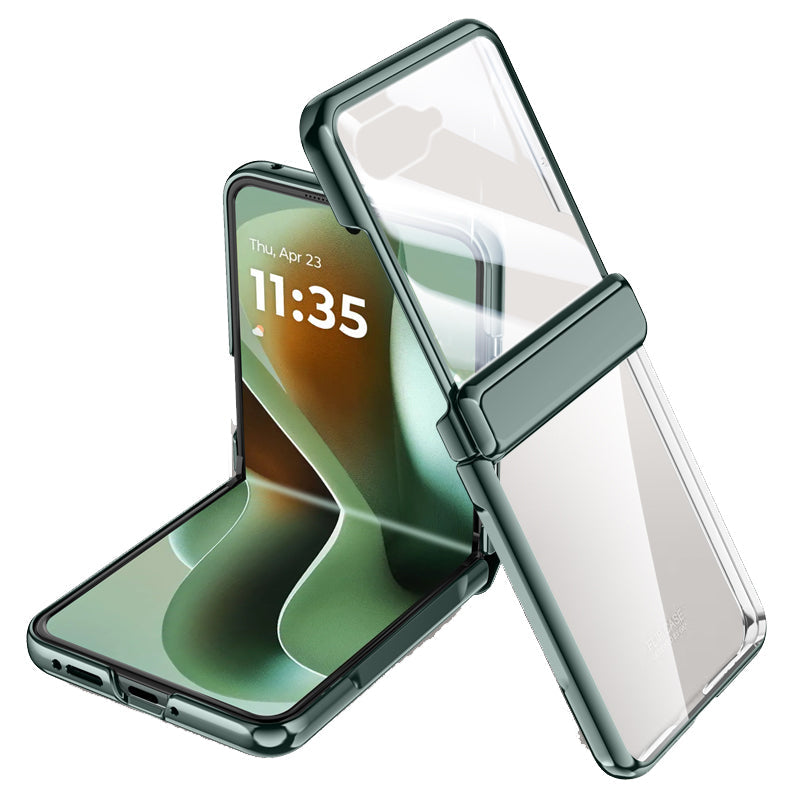 Razr 60 Ultra Electroplated Hinge Case [Green]
