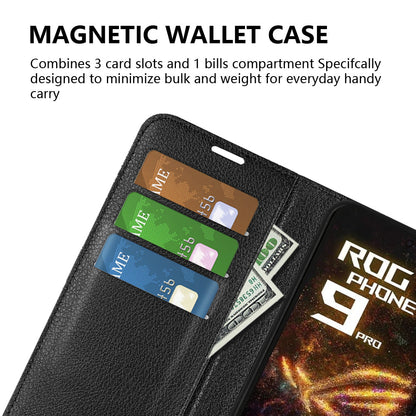 Asus Rog Phone 9 Pu Wallet Case [Lightblue]