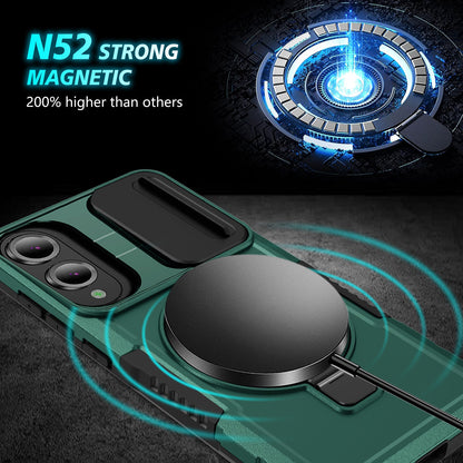 Samsung Galaxy S25 Edge Magsafe Sliding Cover Case [Teal]