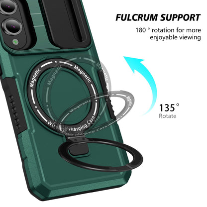 Samsung Galaxy S25 Edge Magsafe Sliding Cover Case [Teal]