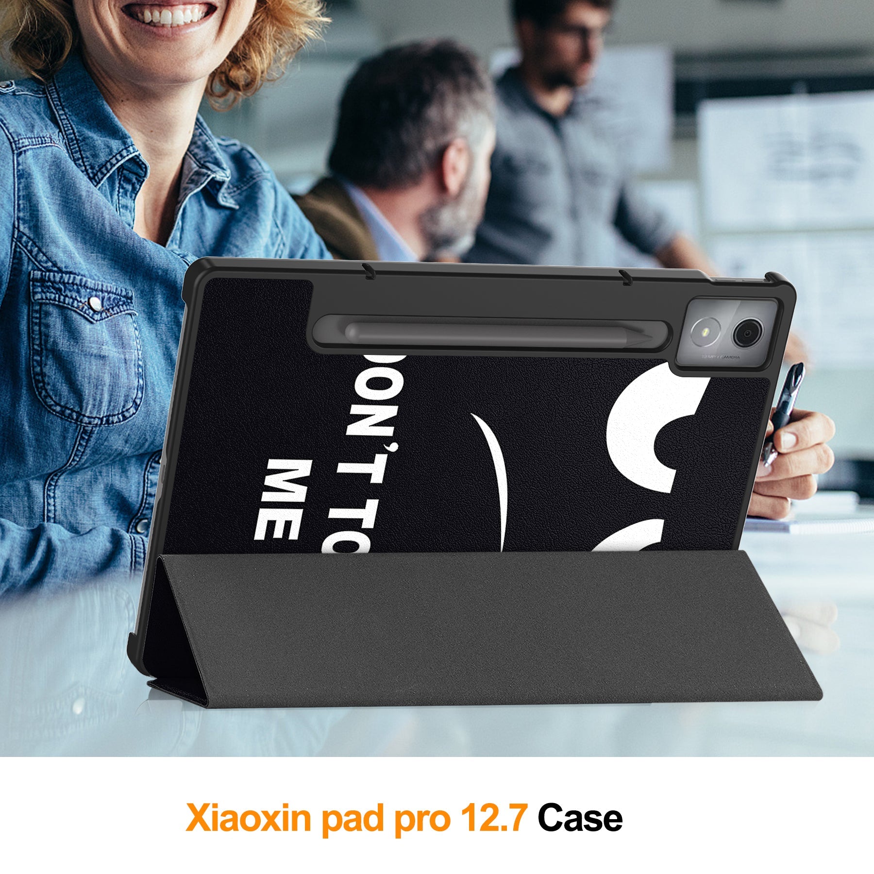 Lenovo Idea Tab Pro 12.7" Tb373 Designer Tri-fold Case [Notouch]