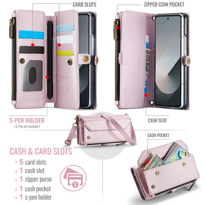 Galaxy Z Fold 6 Crossbody Wallet [Pink]