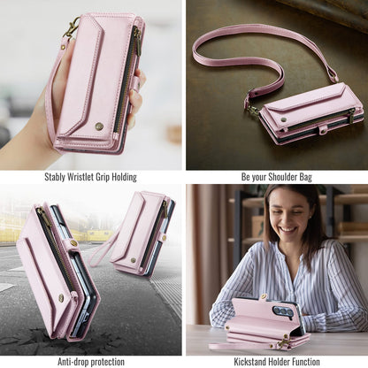 Galaxy Z Fold 6 Crossbody Wallet [Pink]