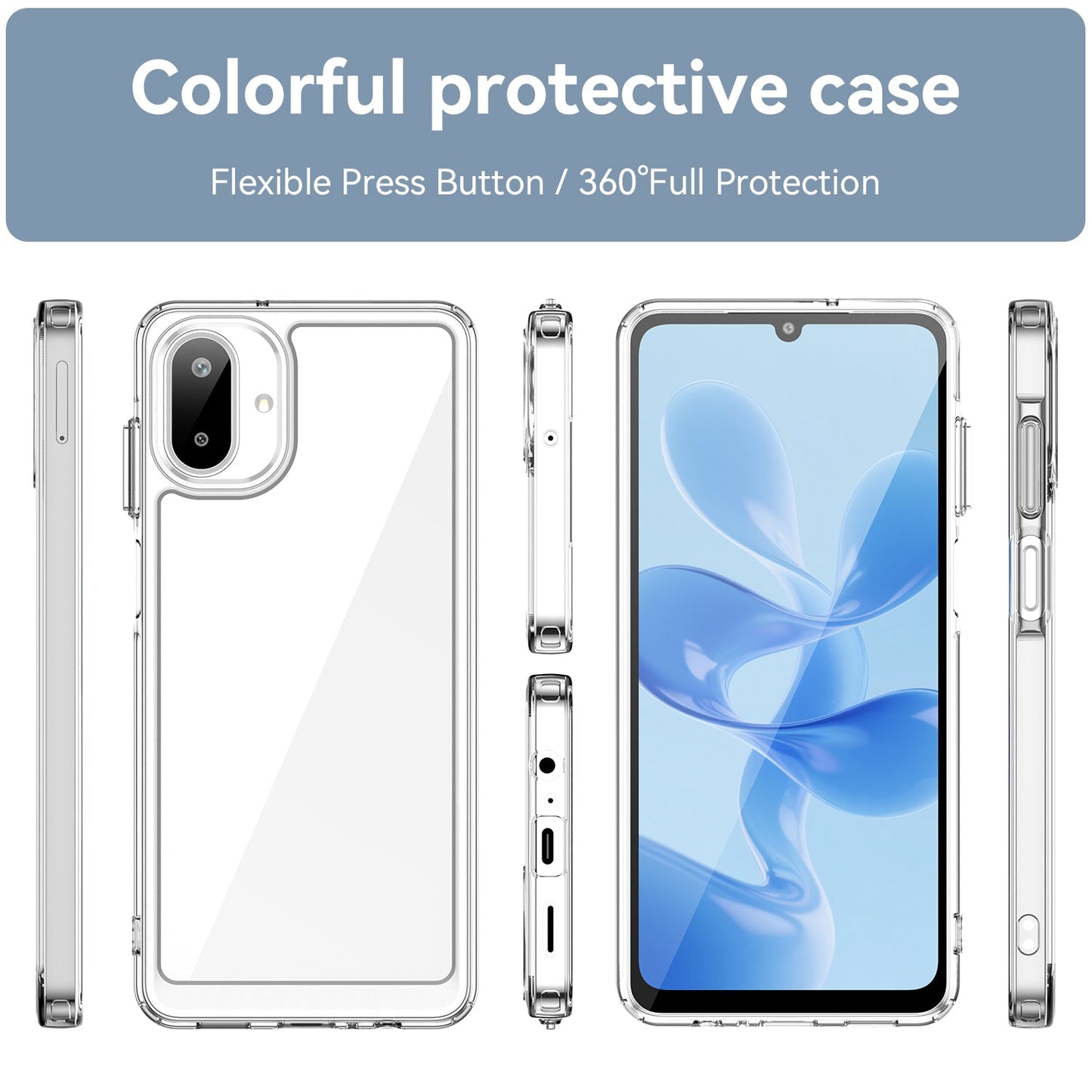 Samsung Galaxy A07 Soft Gel Case [Clear]