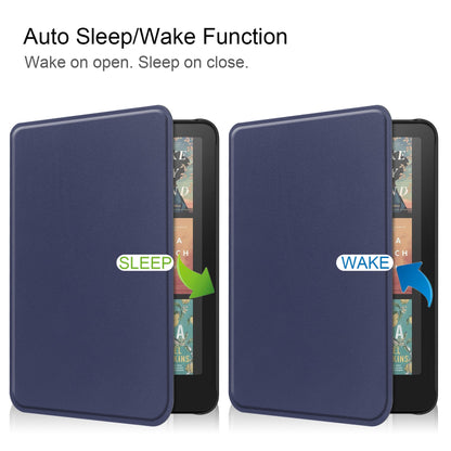 Kindle Colorsoft Tri-fold Pu Case [Navy]