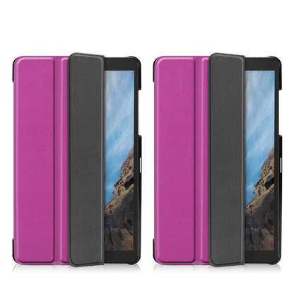 Galaxy Tab A 8.0 2019 T290 Tri-fold Pu Case [Purple]