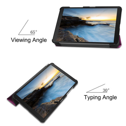 Galaxy Tab A 8.0 2019 T290 Tri-fold Pu Case [Purple]
