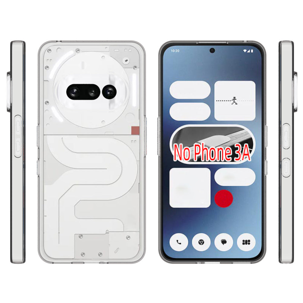Nothing Phone (3A) Soft Gel Case [Clear]