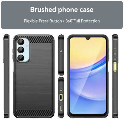 Galaxy A16 5G Carbon Fibre Case [Black]