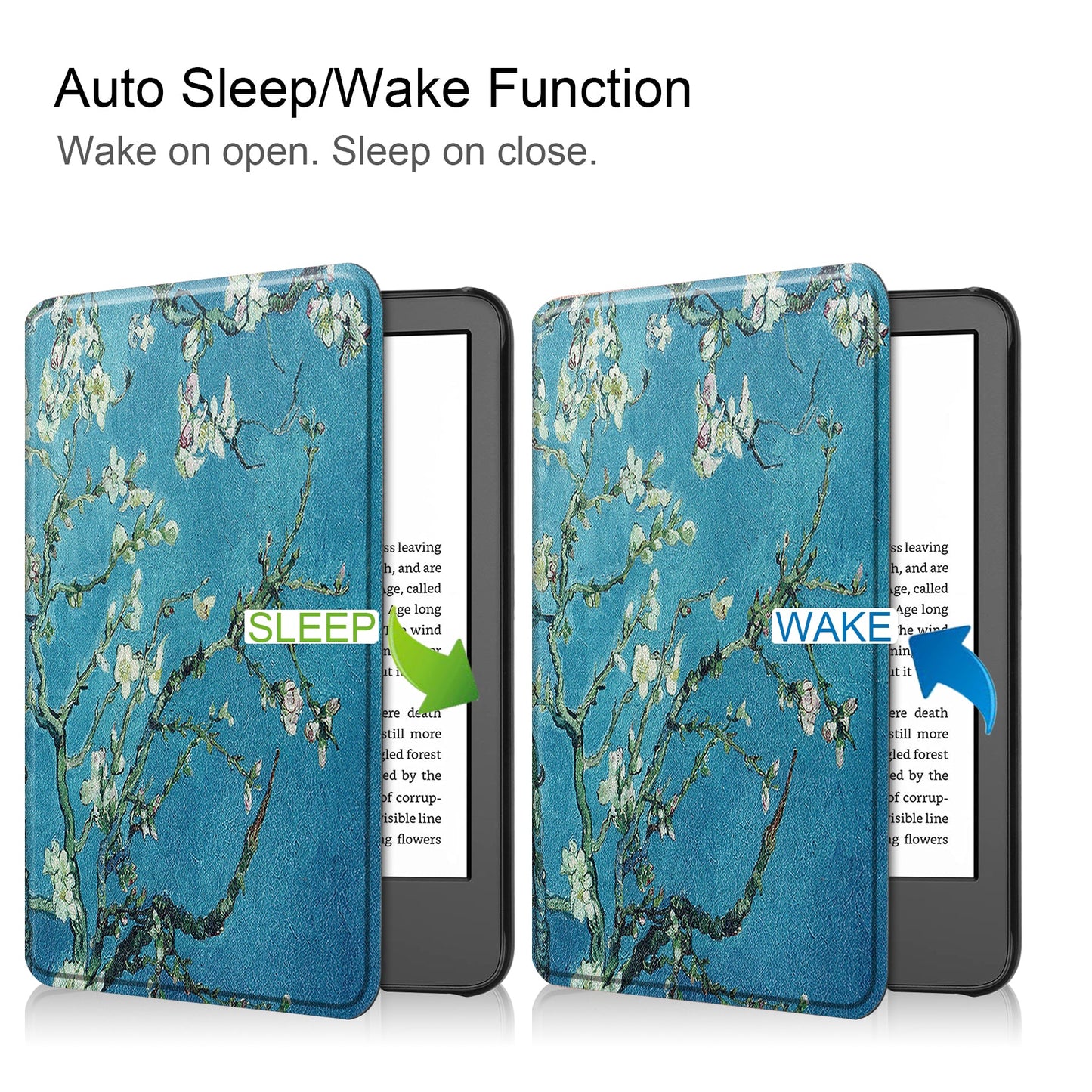 Kindle Touch 6" (11th Gen 2024) Designer Tri-fold Case [Plumtree]