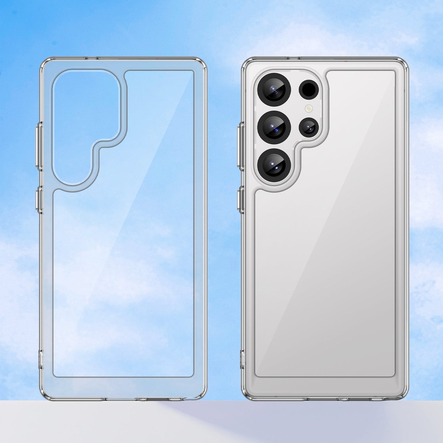 Galaxy S25 Ultra Soft Gel Bumper Case [Clear]
