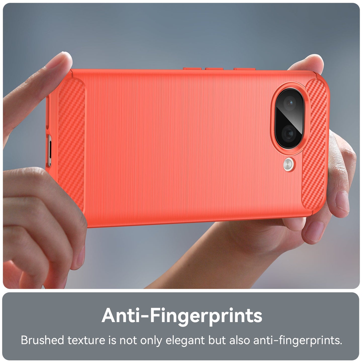 Google Pixel 9a Carbon Fibre Case [Red]