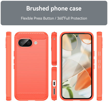 Google Pixel 9a Carbon Fibre Case [Red]