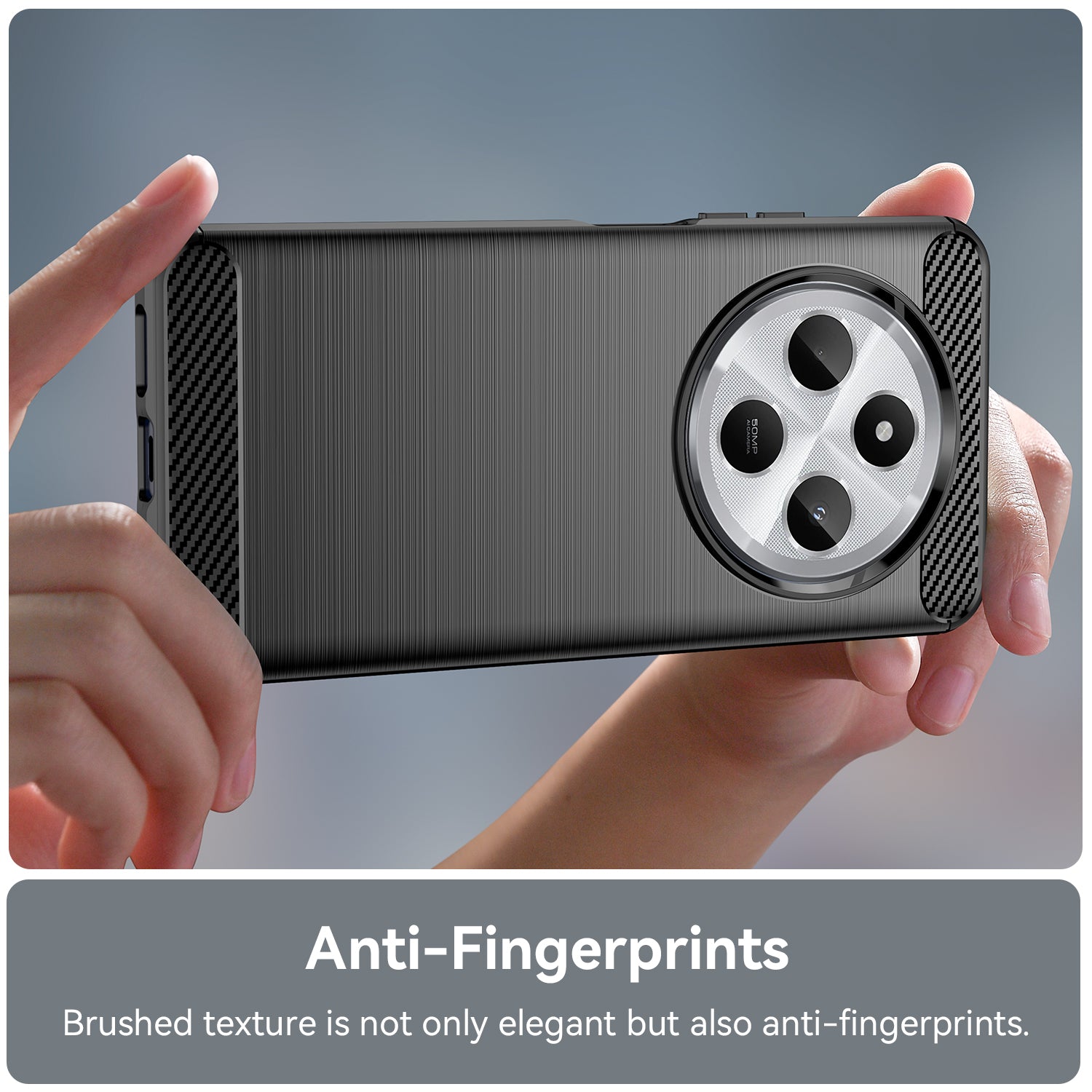 Xiaomi Redmi 14C Carbon Fibre Case [Black]