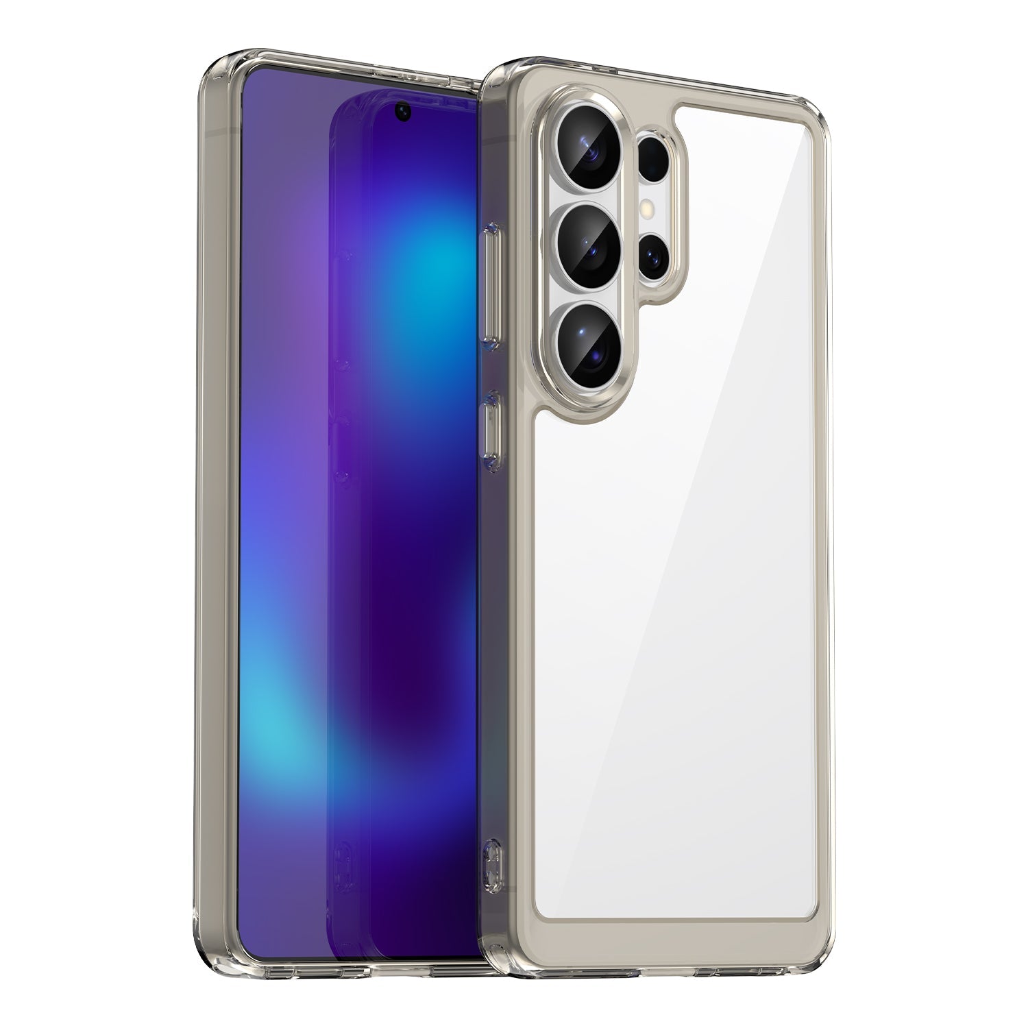Galaxy S26 Ultra Soft Gel Case [Clear Grey]