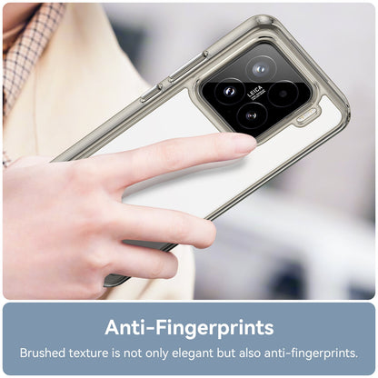 Xiaomi 15 Soft Gel Case [Clear Grey]